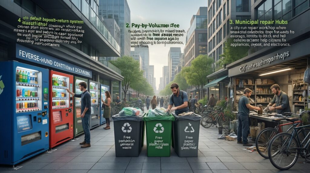 Экология: качество воздуха и воды, свалки, лесные пожары и меры реагирования - иллюстрация