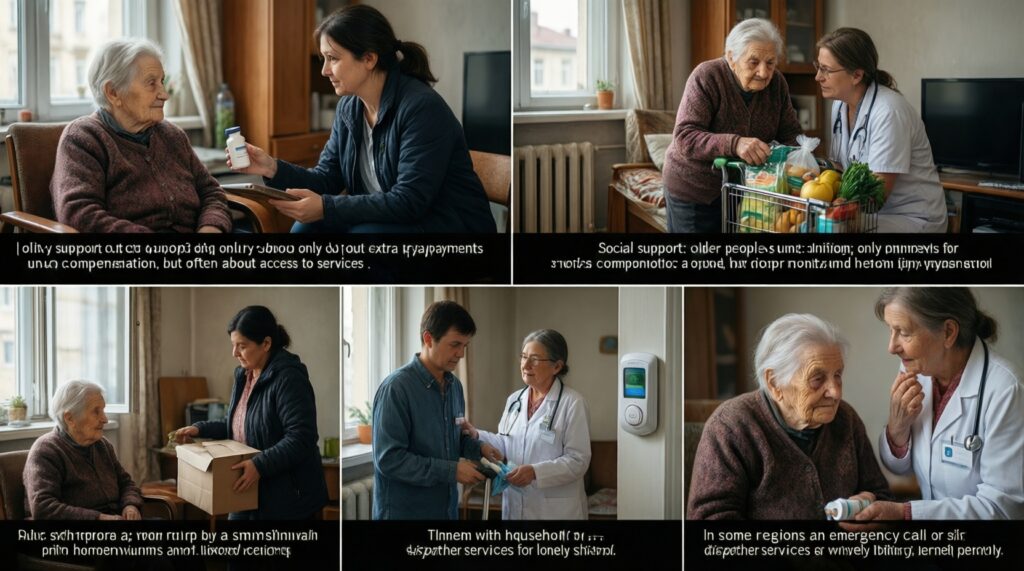 Социальная политика: выплаты, льготы, помощь семьям, инициативы для пожилых - иллюстрация