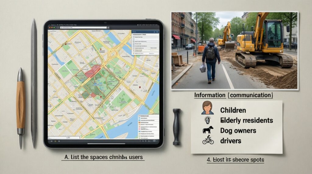 Городская среда: благоустройство дворов и парков, общественные обсуждения, конфликтные точки - иллюстрация