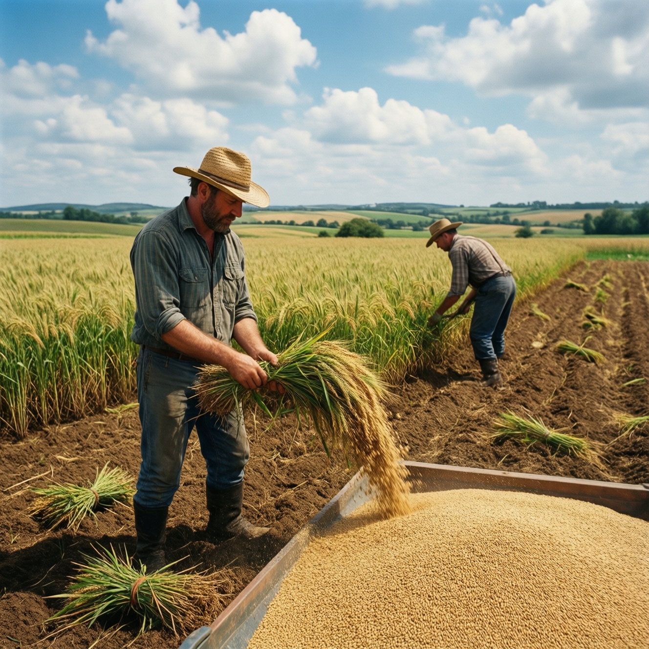 Сельское хозяйство: посевная и уборочная, цены на зерно и поддержка фермеров