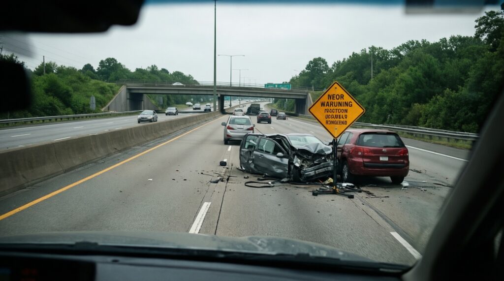 Ситуация на дорогах: пробки, ДТП, перекрытия и ремонт трасс в двух регионах - иллюстрация