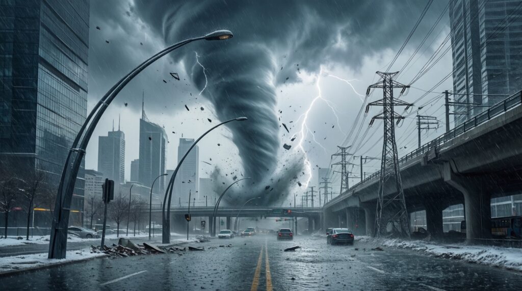 Погода и последствия: как шторм/мороз/жара отражаются на транспорте, ЖКХ и безопасности - иллюстрация