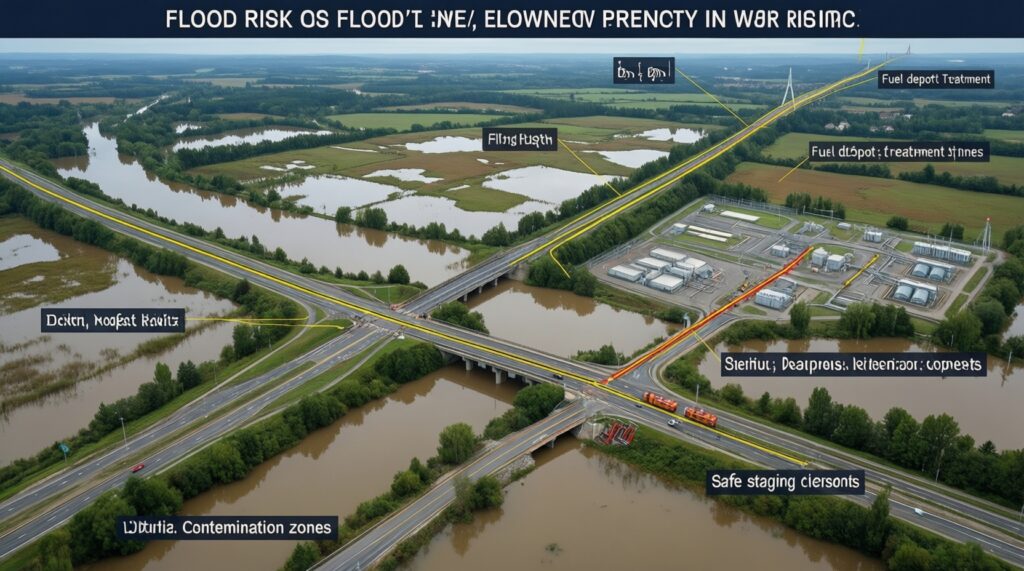 Экология и природные ЧС: пожары, паводки, загрязнения и меры реагирования - иллюстрация