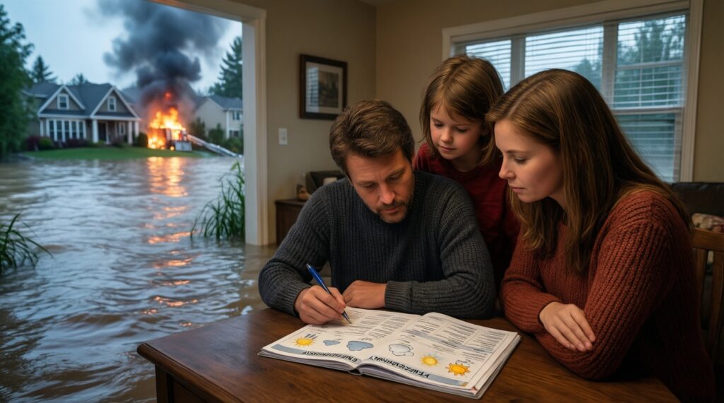 Погода и сезонные риски: паводок, пожароопасная обстановка, штормовые предупреждения - иллюстрация
