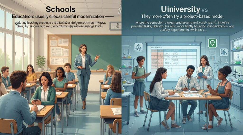 Образование: нововведения в школах и вузах, ремонты, питание, безопасность - иллюстрация