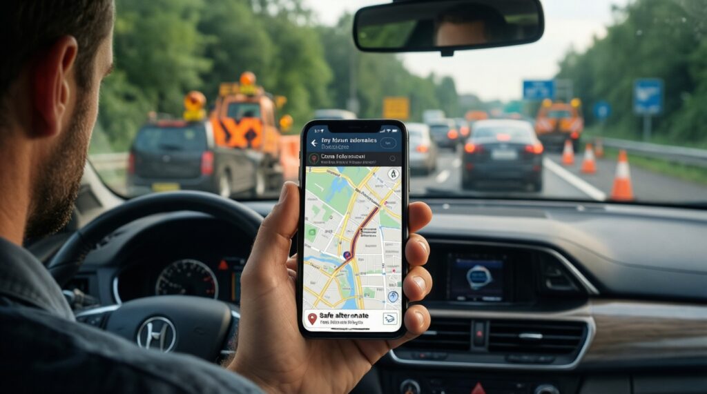 Ситуация на дорогах: пробки, ремонты, перекрытия и объезды на сегодня - иллюстрация