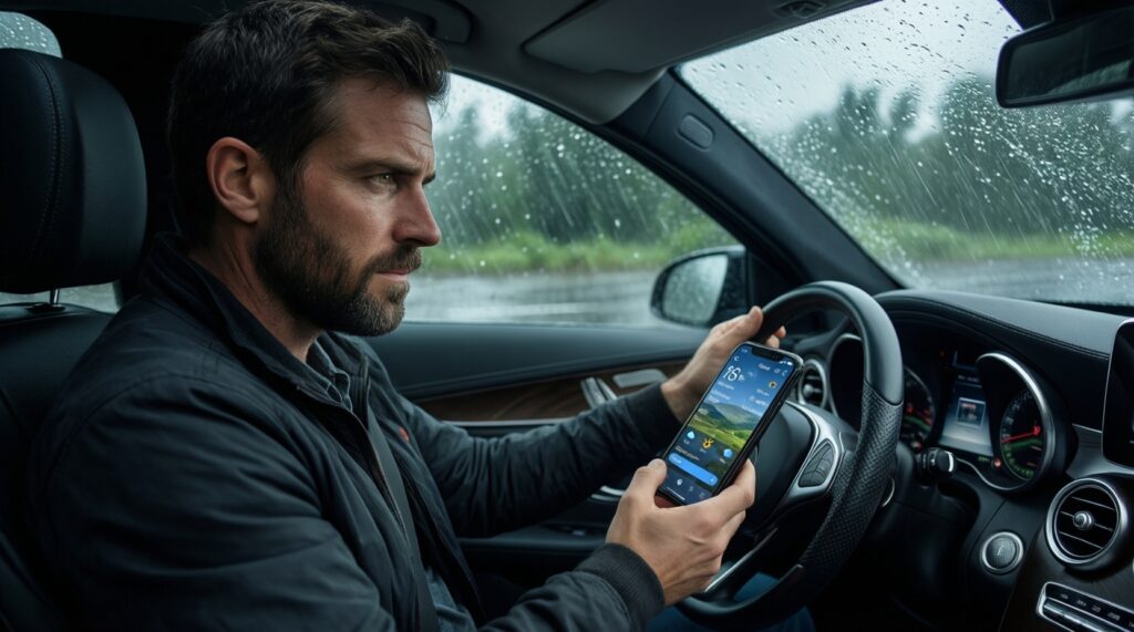 Погода и последствия: как погодные условия влияют на транспорт и безопасность - иллюстрация