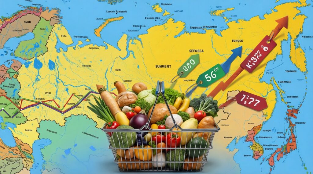 Цены и инфляция по регионам: что дорожает и почему, прогнозы экспертов - иллюстрация