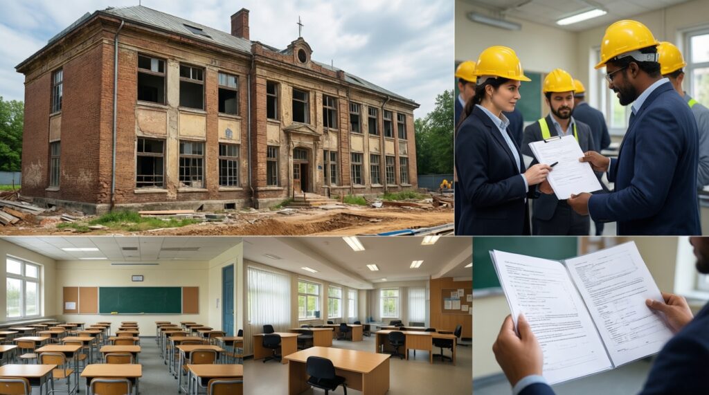 Образование: школы и вузы, ремонты, новые программы, безопасность учреждений - иллюстрация