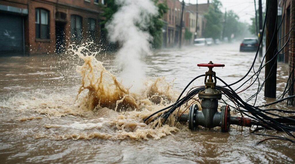 - ЖКХ и инфраструктура: аварии, отключения, капремонт и модернизация сетей - иллюстрация