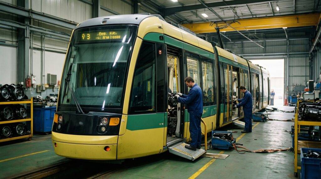 - Транспорт и общественный транспорт: маршруты, тарифы, обновление парка и расписания - иллюстрация