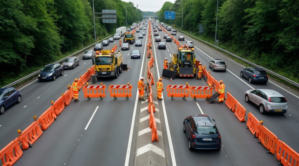 Оперативная дорожная обстановка: пробки, перекрытия, ДТП и ремонтные работы сегодня - иллюстрация