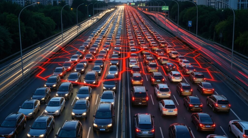 Оперативная дорожная обстановка: пробки, перекрытия, ДТП и ремонтные работы сегодня - иллюстрация