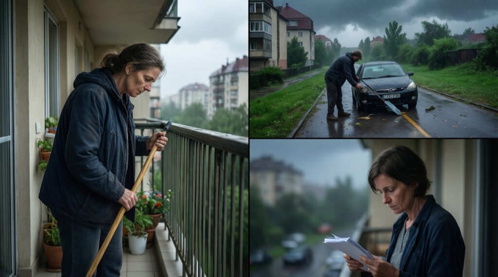 Погода и ее последствия: где возможны подтопления, гололед или штормовой ветер - иллюстрация