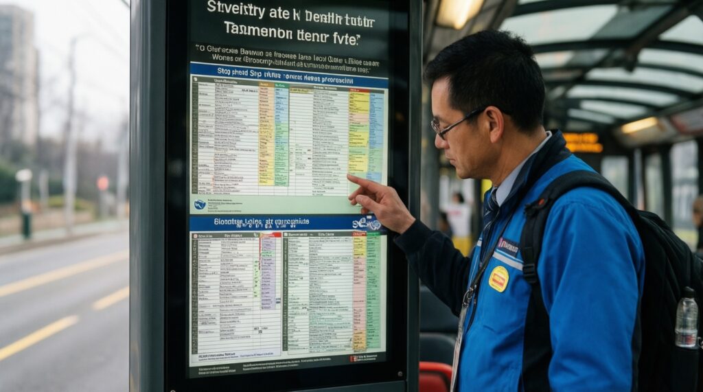 Транспорт и общественные маршруты: изменения расписаний, тарифов и схем движения - иллюстрация