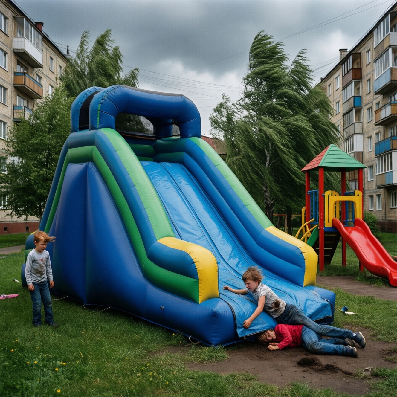В Уфе владелице батута, на котором пострадали дети, дали условный срок и компенсацию